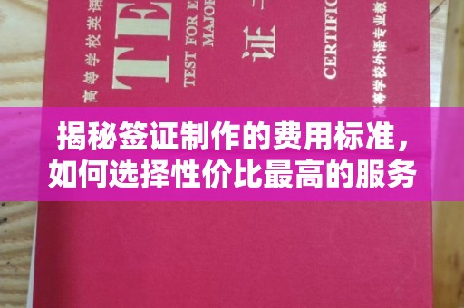 凤县揭秘签证制作的费用标准，如何选择性价比最高的服务？